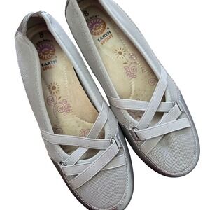 Earth Spirit leather maryjane loafers womens size 8